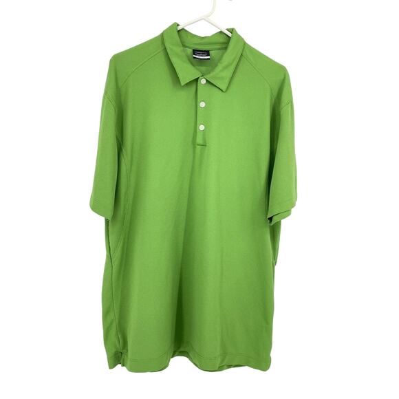 Nike‎ Golf Green Men's Dri-Fit Golf Shirt 100% Polyester - Size XL - Picture 1 of 8